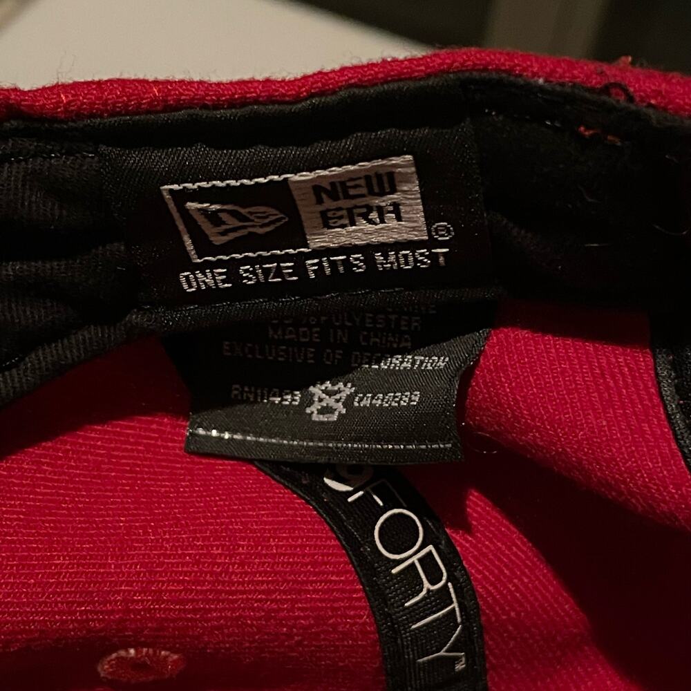 San Francisco 49ers NFL x New Era 9Forty Strapback Hat Cap Adult OSFA - Picture 8 of 8